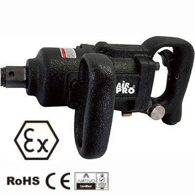 Гайковерт взрывозащищенный ударный пневматический прямого типа AIRPRO SA2371EX-2I (3/4"; раб. 1500Нм (макс. 2441 Нм); 7500 об/мин; 4,5 кг)