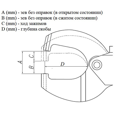 Пневматический пресс-заклепочник AIRPRO SA-SC3004B для цельнометаллической заклепки
