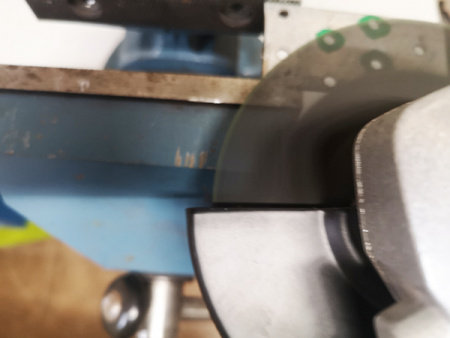 Диск шлифовальный с визуальным контролем шлифования 125х4х22,23 мм (WA36 N BF, T27, 100/25),TT-ABRASIVE