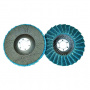 Круг лепестковый торцевой нетканый 125х22 мм (P220-240, T29, VERY FINE BLUE), TT-ABRASIVE